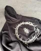 Threebooy Y2k Sweatshirt Hoodie Hip Hop Harajuku New Mens and Womens Long Sleeved Tops Casual Versatile Cotton Loose Hoodies Streetwear